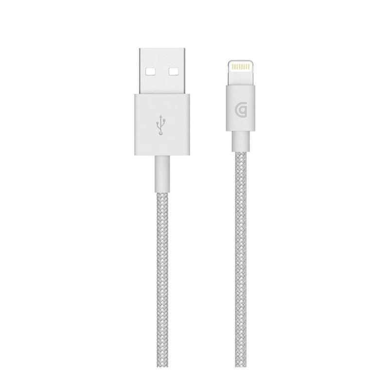 Griffin Charge/Sync Braided Lightning Cable 1m - Silver, , large image number 0