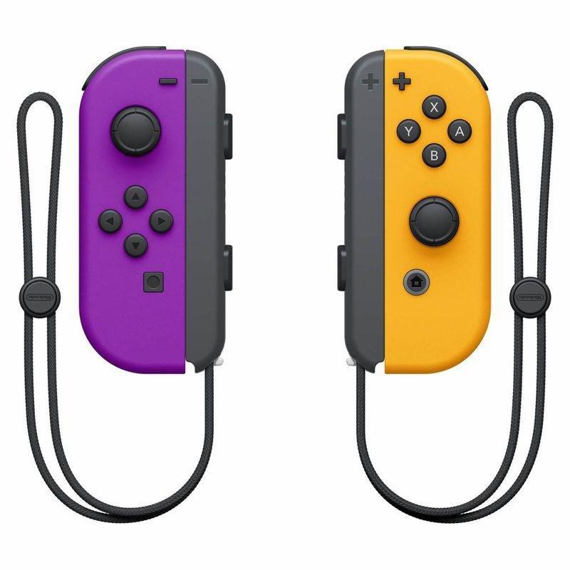 Nintendo Joy-Con Controller Neon Purple/Orange for Nintendo Switch, , large image number 0