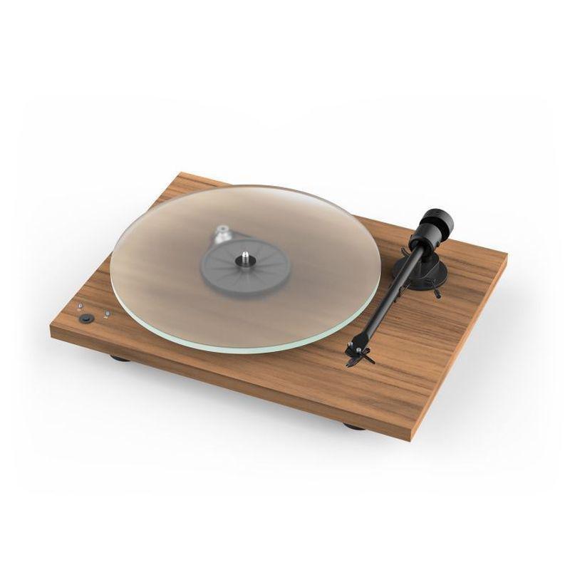 Pro-Ject T1 Phono Belt-Drive Turntable with Ortofon OM5E - Walnut, , large image number 0