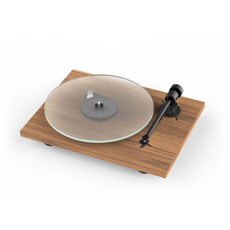 Pro-Ject T1 BT Bluetooth Belt-Drive Turntable with Built-in Phono Preamp - Walnut, , large image number 0