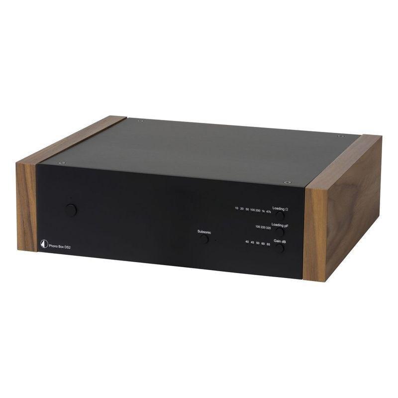 Pro-ject Phono Box DS2 Premium Preamplifier Black/Walnut, , large image number 0