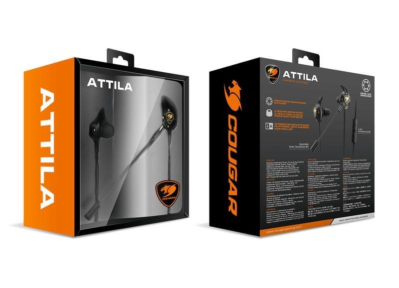 COUGAR Gaming Attila headset Ear-hook Binaural Black, , large image number 3