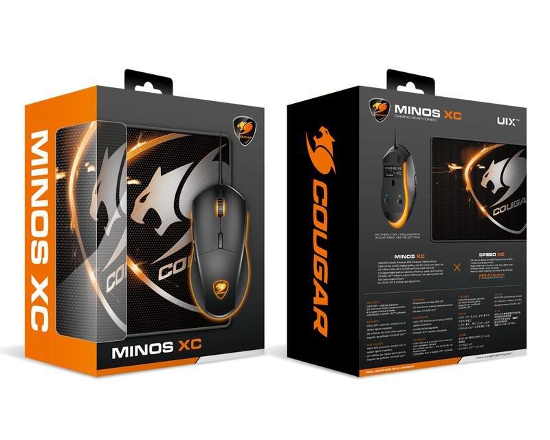 Cougar Minos XC Gaming Mouse + Speed XC Mousepad (26 x 21 x 0.3 cm), , large image number 10