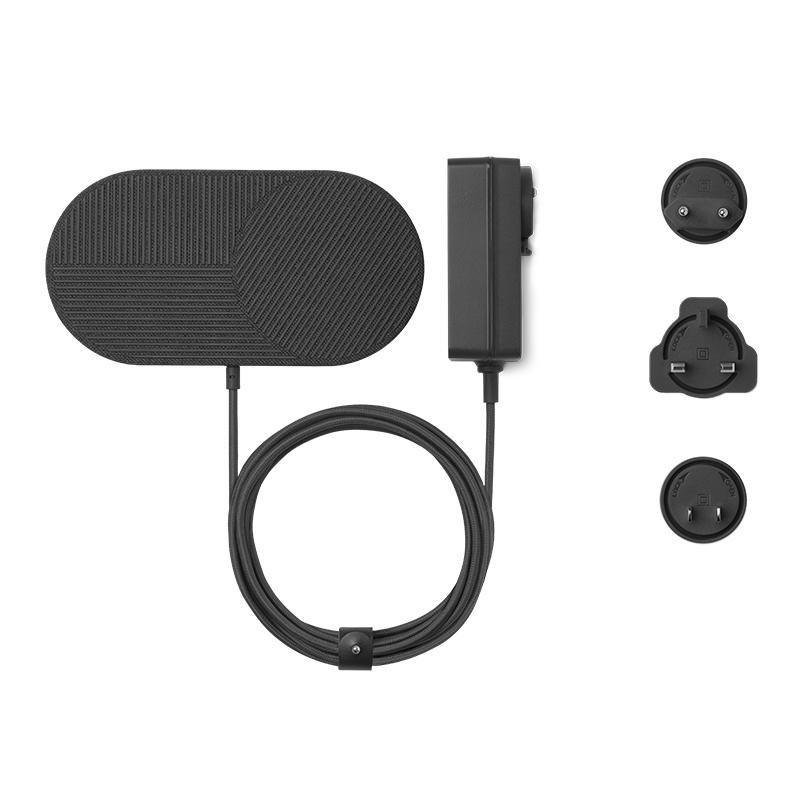 Native Union Drop XL Fabric 10W Qi Wireless Charger Slate, , large image number 0