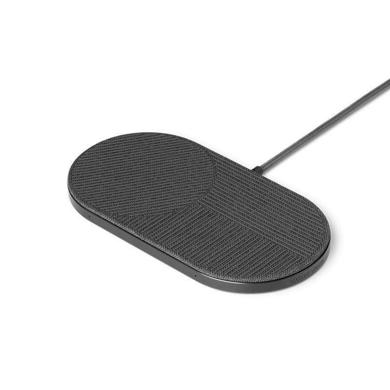 Native Union Drop XL Fabric 10W Qi Wireless Charger Slate, , large image number 1