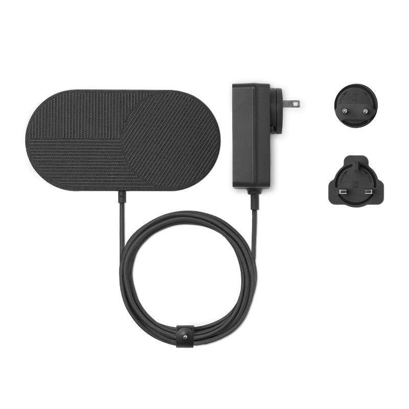 Native Union Drop XL Fabric 10W Qi Wireless Charger Slate, , large image number 2