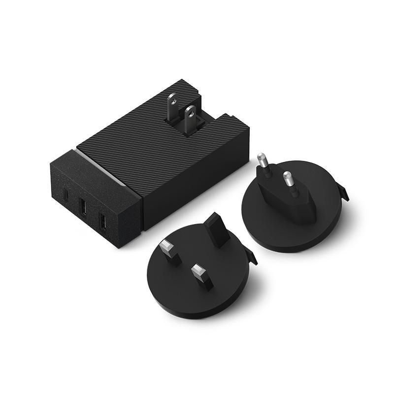 Native Union PD 45W 2X USB-A + USB-C Smart Hub Slate, , large image number 1