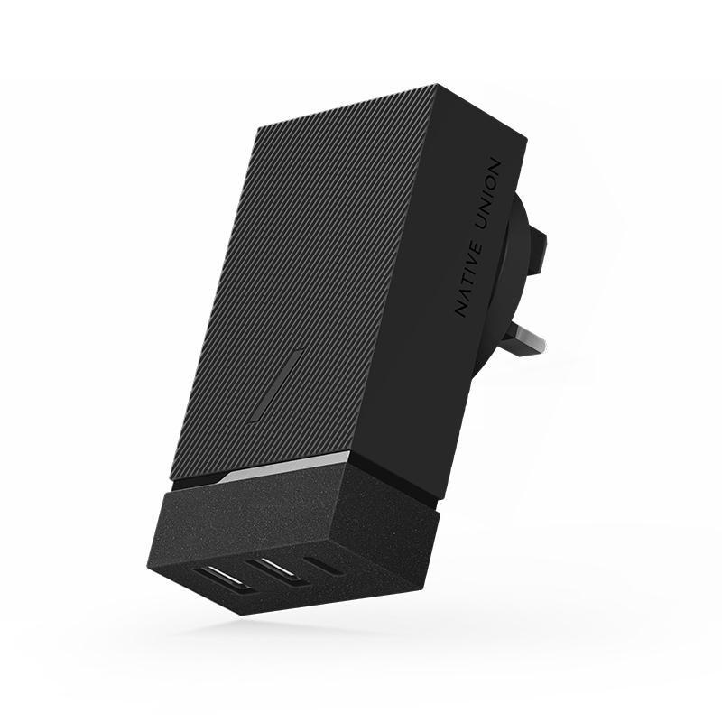 Native Union PD 45W 2X USB-A + USB-C Smart Hub Slate, , large image number 5