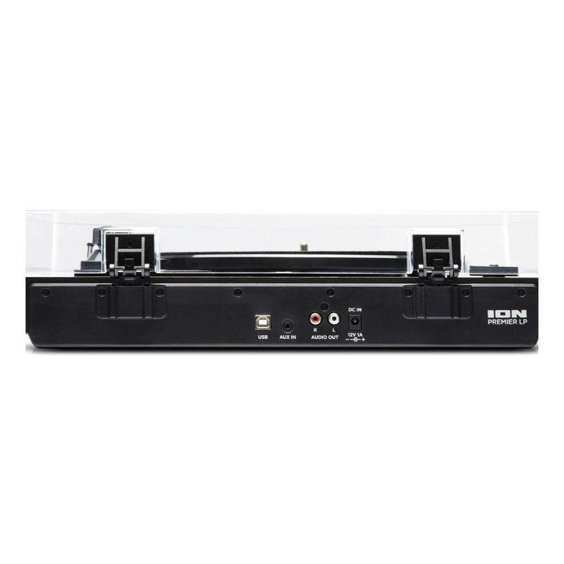 ION Premier LP Bluetooth Belt-Drive Turntable with Built-in Speakers - Black, , large image number 1
