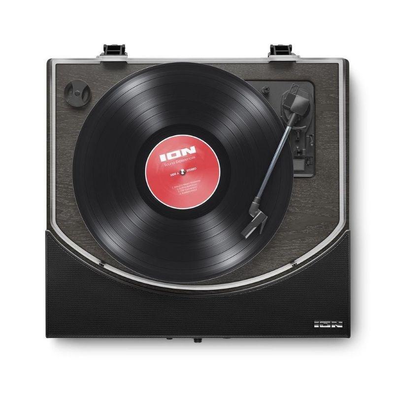 ION Premier LP Bluetooth Belt-Drive Turntable with Built-in Speakers - Black, , large image number 2