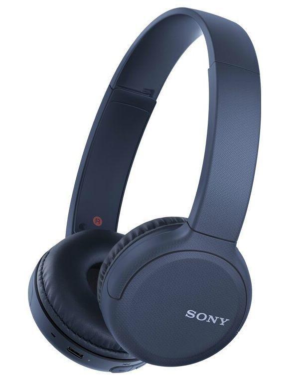 Sony WH-CH510 Blue Bluetooth On-Ear Headphones, , large image number 0