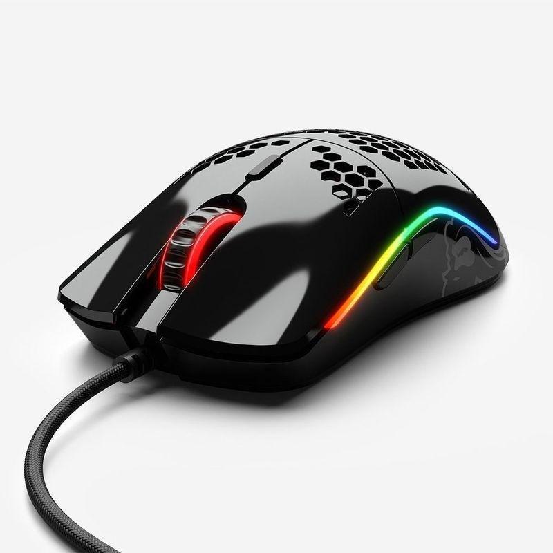 Glorious Model O Minus Glossy Black Gaming Mouse, , large image number 0