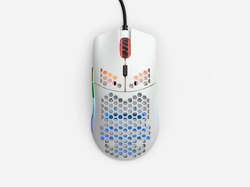 Glorious Model O Minus Matte White Gaming Mouse, , large image number 1
