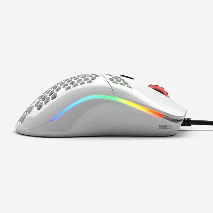 Glorious Model O Minus Glossy White Gaming Mouse, , large image number 1