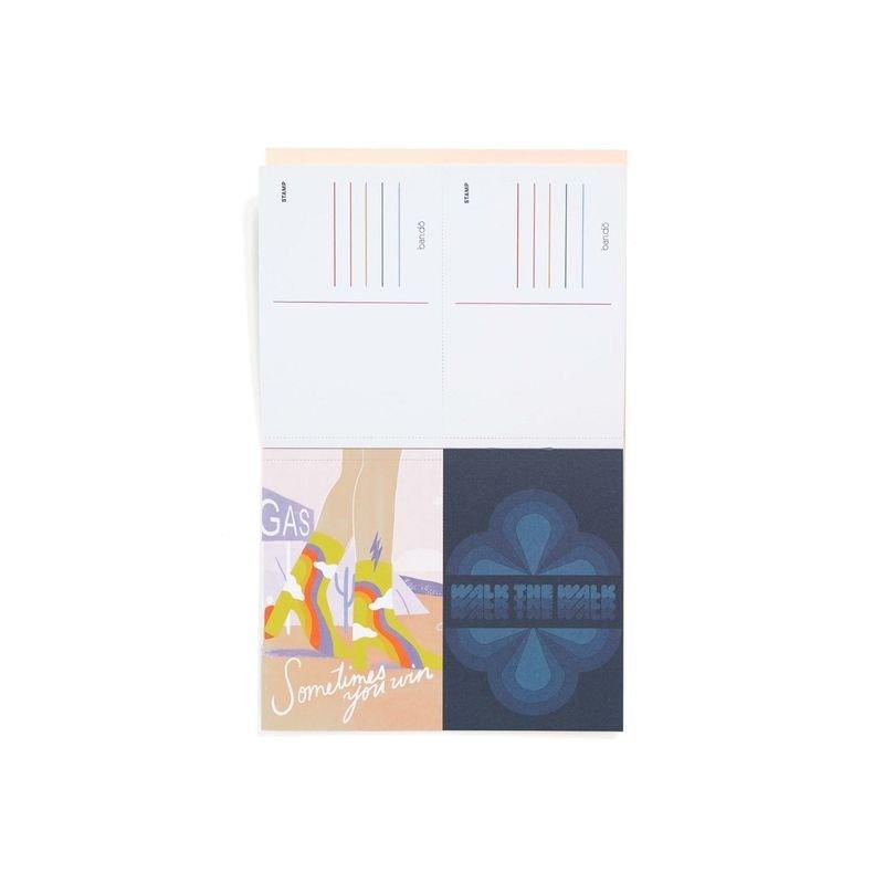 Ban.do Artist Collection Postcard Book Rainbow Colors, , large image number 0