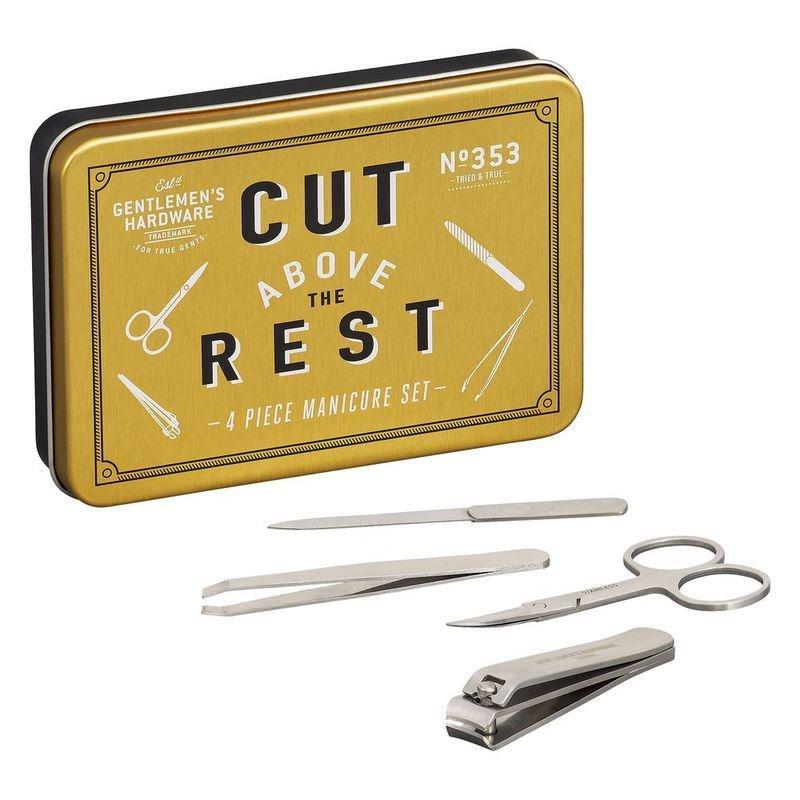 Gentlemen's Hardware Manicure Kit In Tin, , large image number 0