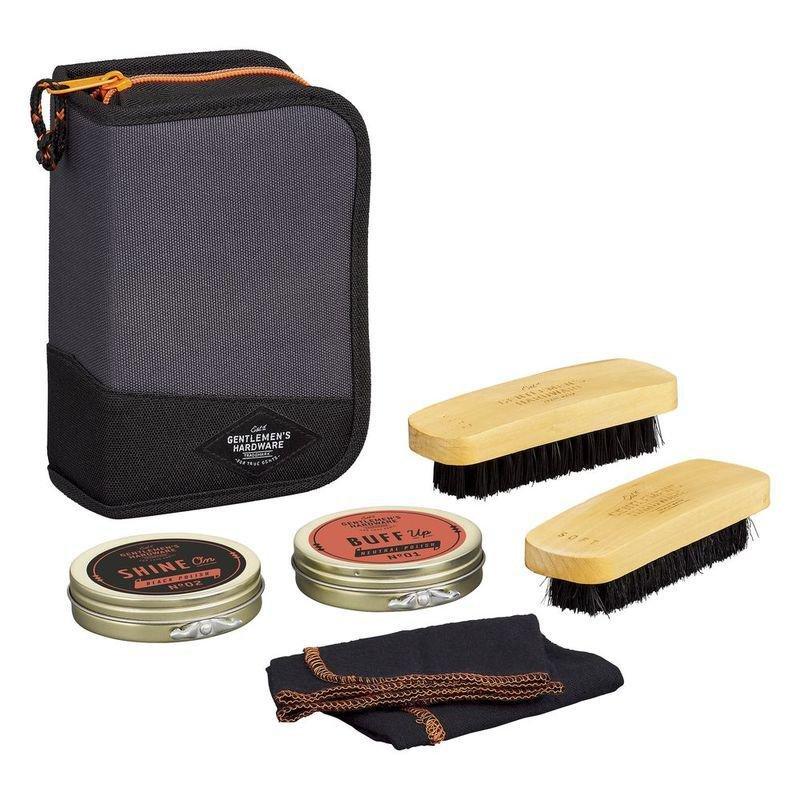 Gentlemen's Hardware Canvas Shoe Shine Kit, , large image number 0