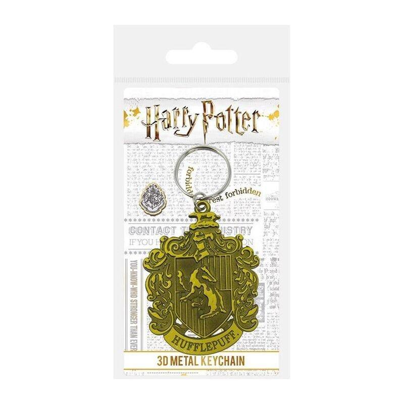 Pyramid International Harry Potter Hufflepuff Crest Keychain, , medium