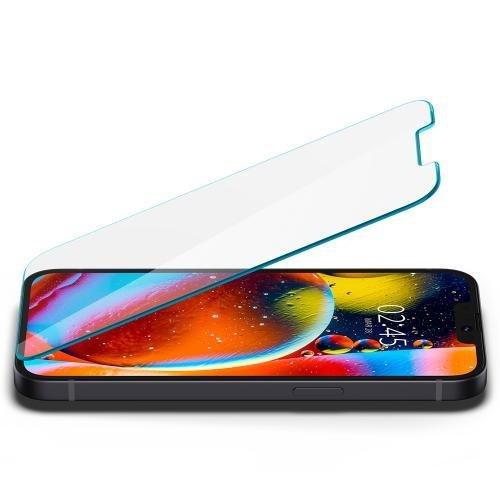 Spigen Screen Protector Glas.tR SLIM HD for iPhone 13 Pro/13, , large image number 4