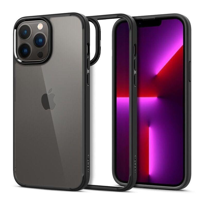 Spigen Crystal Hybrid Case Black for iPhone 13 Pro, , large image number 1