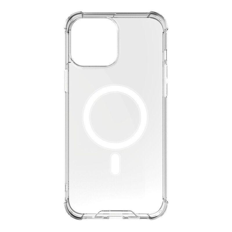 BAYKRON Shockproof and Anti-bacterial Mag Case Clear with Nylon Lanyard for iPhone 13 Pro, , large image number 0