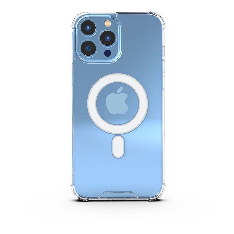 BAYKRON Shockproof and Anti-bacterial Mag Case Clear with Nylon Lanyard for iPhone 13 Pro, , large image number 2