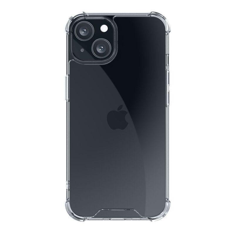 BAYKRON Shockproof and Anti-bacterial Tough Case Clear with Nylon Lanyard for iPhone 13, , large image number 1