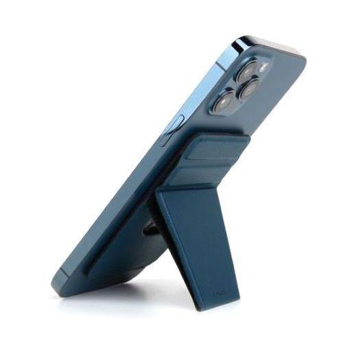 UNIQ Lyft Magnetic Snap-On Stand and Card Holder Nautical Blue for Smartphone, , large image number 1