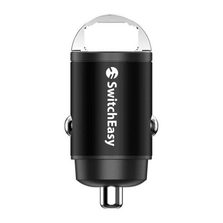 SWITCHEASY - Switch Easy Powerbuddy 30W Fast Charging 2In1 Car Charger Black