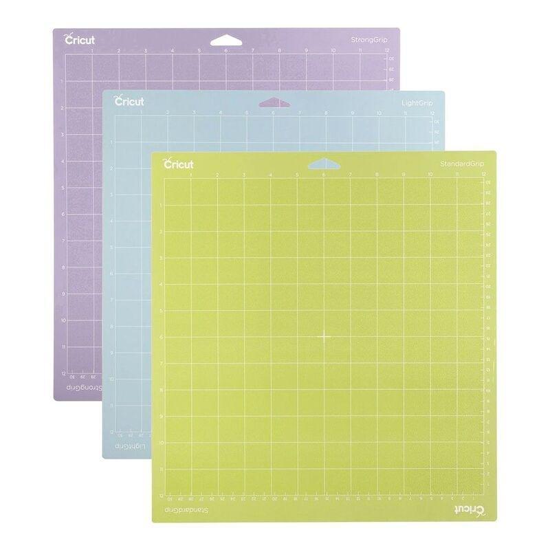 Cricut Explore/Maker Machine Mats Light/Standard/Strong 30 x 30 cm (Set of 3), , medium