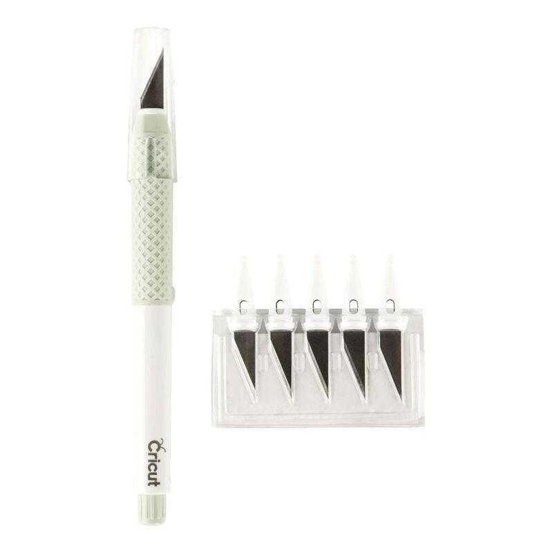 Cricut Truecontrol Knife Kit Mint - With 5X Spare Blades, , medium