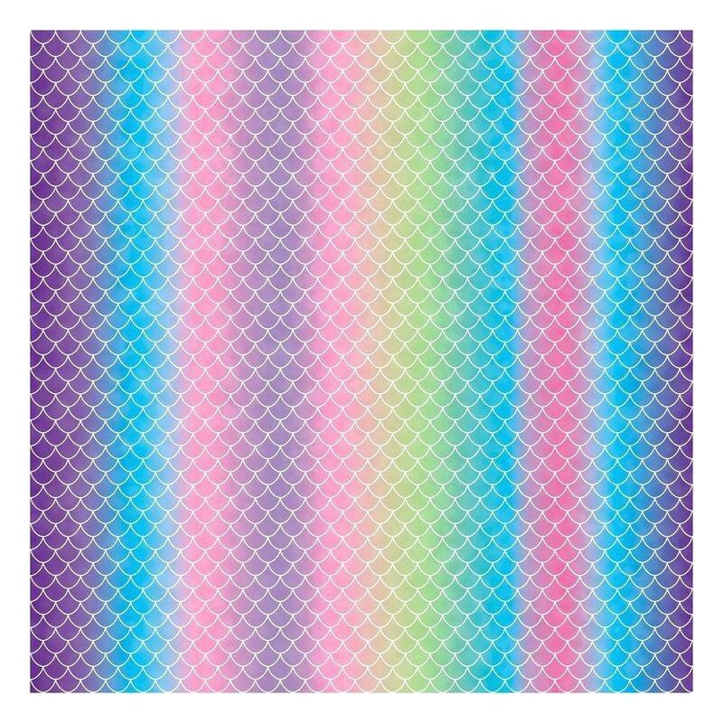 Cricut Infusible Ink Transfer Sheets Mermaid Rainbow (4 Sheets), , large image number 0