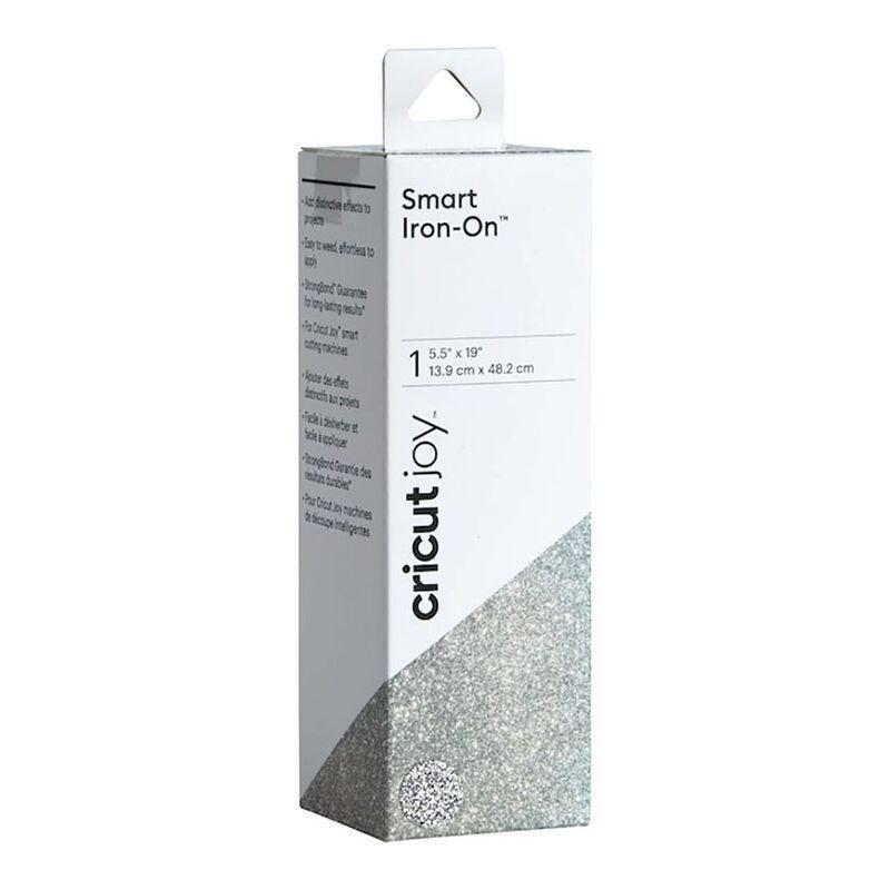 Cricut Joy Smart Iron-On Glitter Silver 14 x 48 cm, , large image number 0