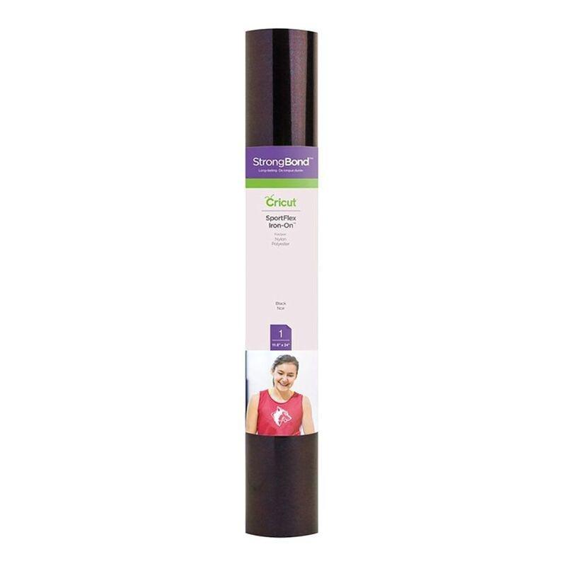 Cricut Sportflex Iron-On Black 30 x 60 cm, , large image number 0