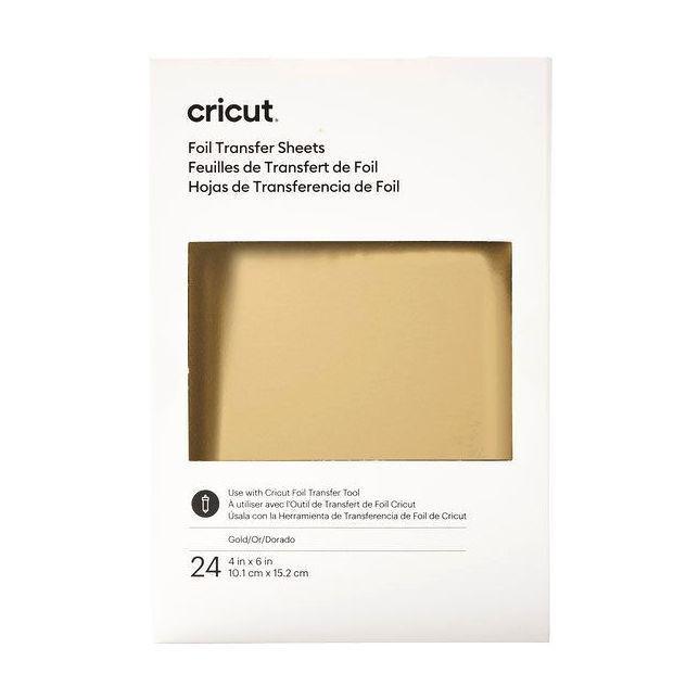 Cricut Transfer Foil Sheets - Gold 10 x 15 cm (24 Sheets), , large image number 0