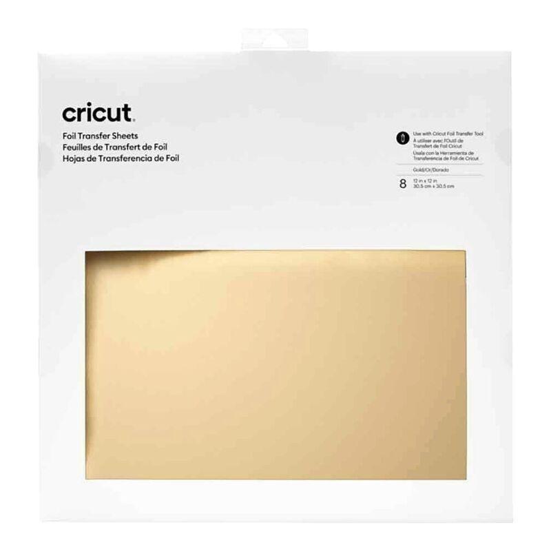 Cricut Transfer Foil Sheets - Gold 30 x 30 cm (8 Sheets), , large image number 0