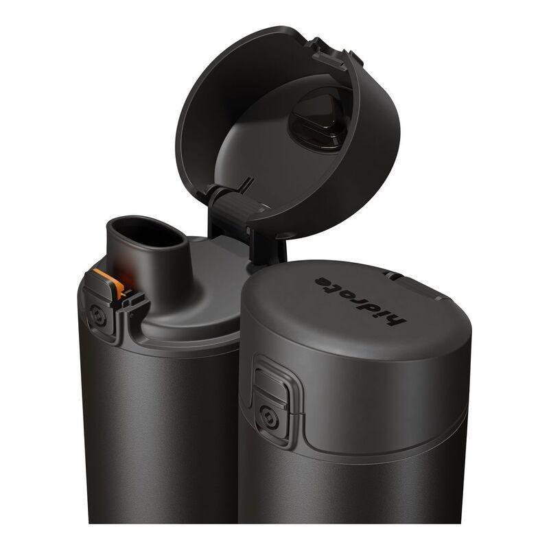 Hidratespark Stainless Steel Smart Water Bottle with Chug Lid 620 ml - Black, , large image number 2