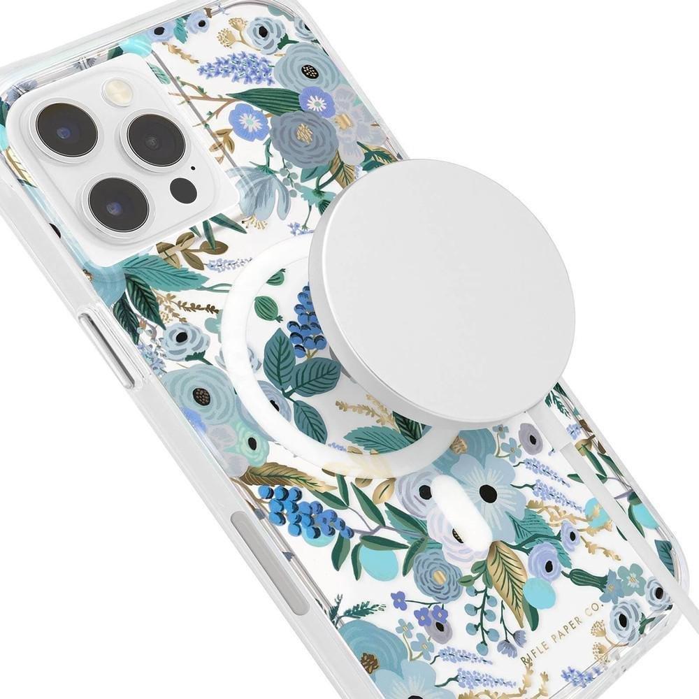 Case-Mate Rifle Paper Co. Garden Party Blue Magsafe case for iPhone 13 PRO, , large image number 2