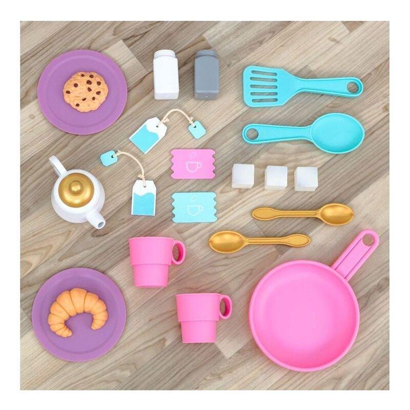 Kidkraft Sweet Snack Time Cart & Play Kitchen, , large image number 1