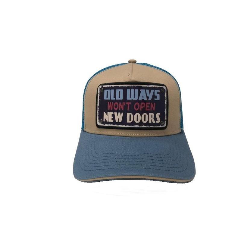 Queue Old Ways Trucker Cap Blue, , large image number 0