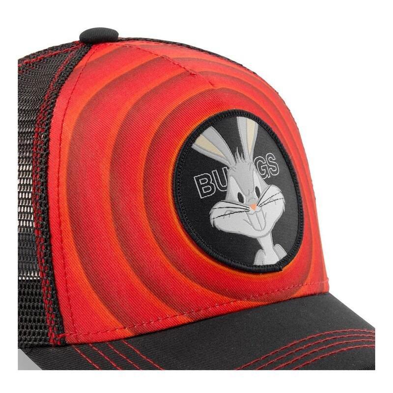 CAPSLAB - Capslab Looney Tunes Bugs Bunny 1 Unisex Adults' Trucker Cap - Red