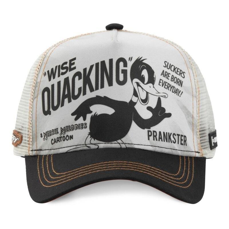 Capslab Looney Tunes Daffy Duck Unisex Adults' Trucker Cap - White, , large image number 1