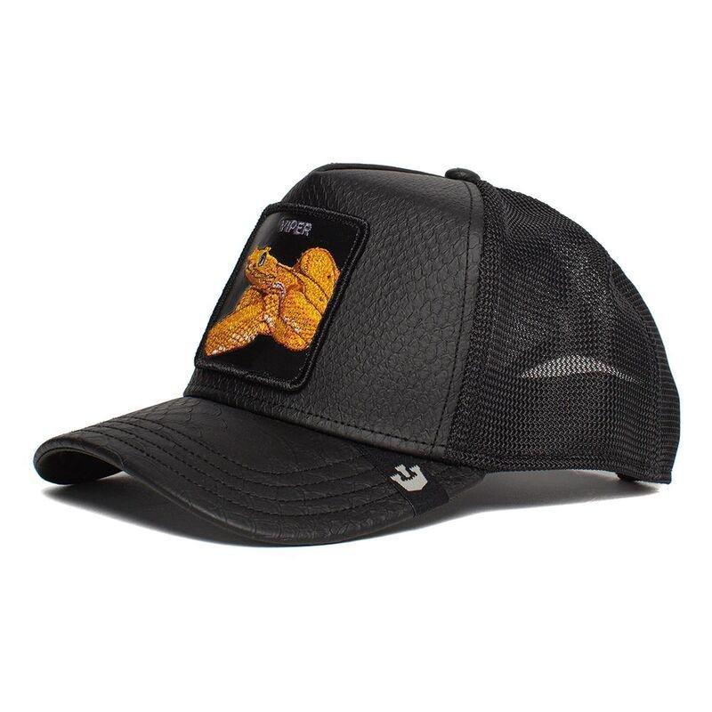 Goorin Bros Night Viper Trucker Cap Black, , large image number 1