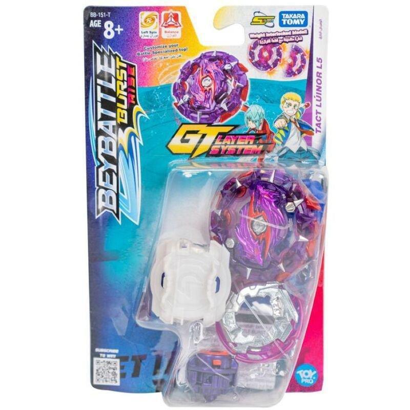 Beyblade Beybattle Burst Rise Gt Layer System Tact Luinor L5, , large image number 0