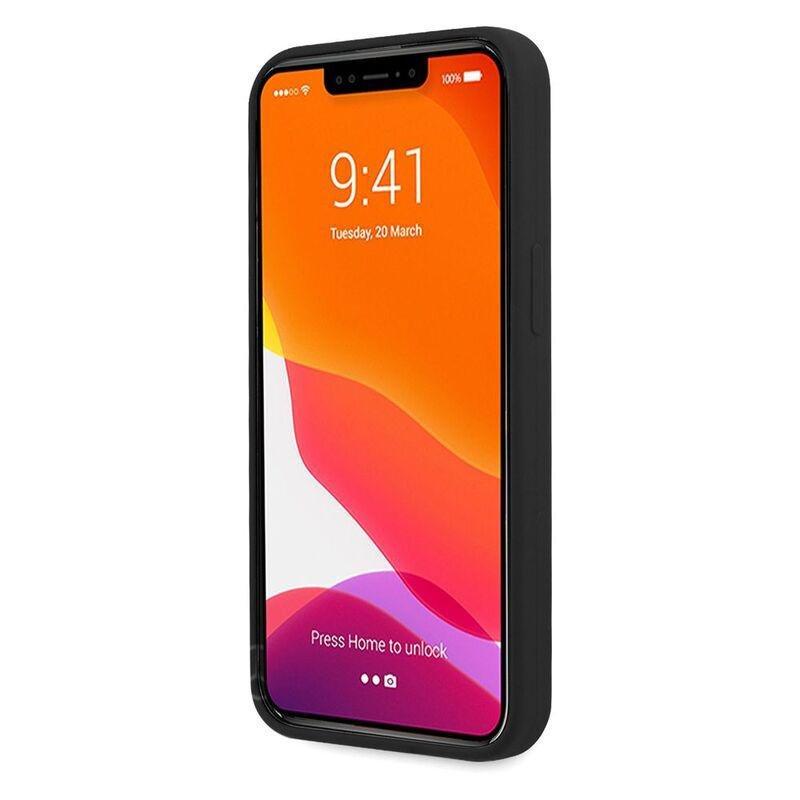 Mercedes Benz Liquid Silicone Case with Microfiber Lining for iPhone 13 Black, , large image number 5