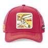 CAPSLAB - Capslab Looney Tunes Coyote 1 Unisex Adults' Trucker Cap - Red