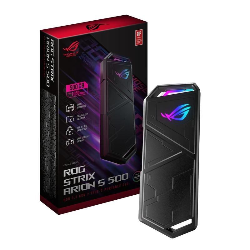 ASUS ROG Strix Arion S500 500GB Portable SSD, , large image number 1