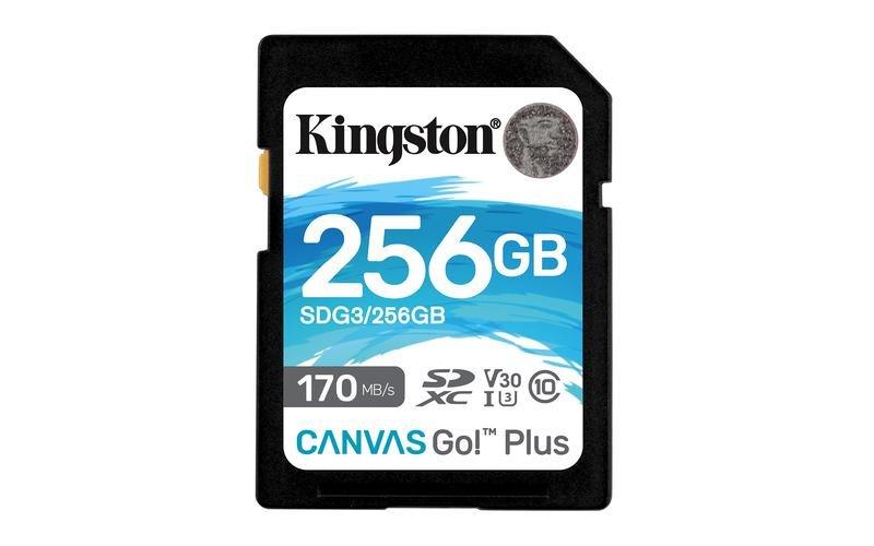 Kingston 256GB Canvas Go Plus UHS-I SDXC Memory Card, , medium