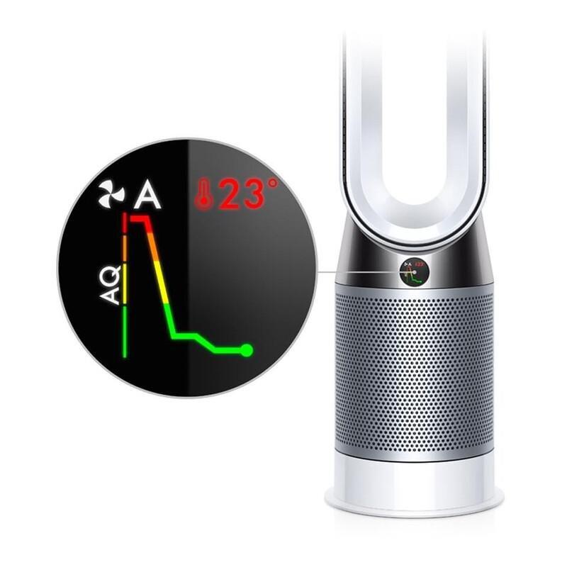 Dyson Purifier Hot + Cool Purifying Fan Heater White/Silver, , large image number 1