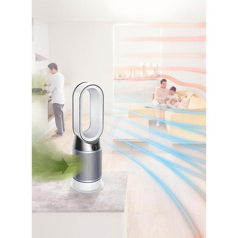 Dyson Purifier Hot + Cool Purifying Fan Heater White/Silver, , large image number 2
